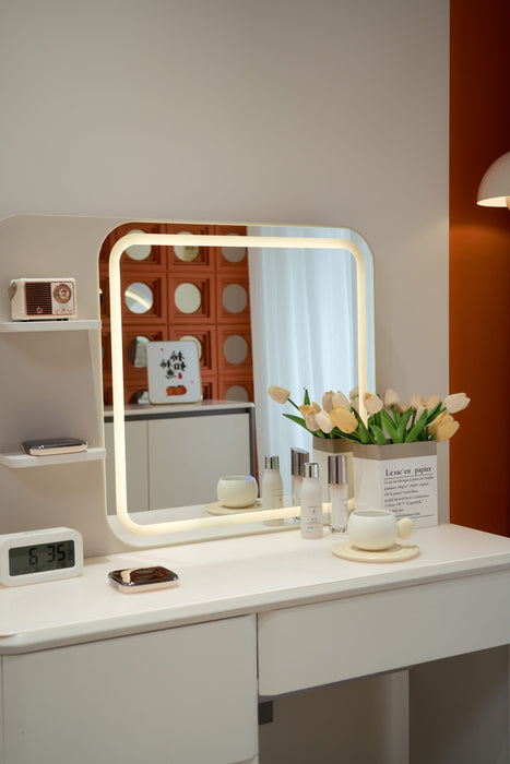 Kaptafel A18 met 3 LED-lichstanden