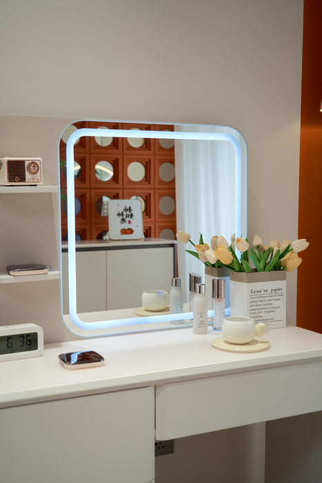 Kaptafel A18 met 3 LED-lichstanden