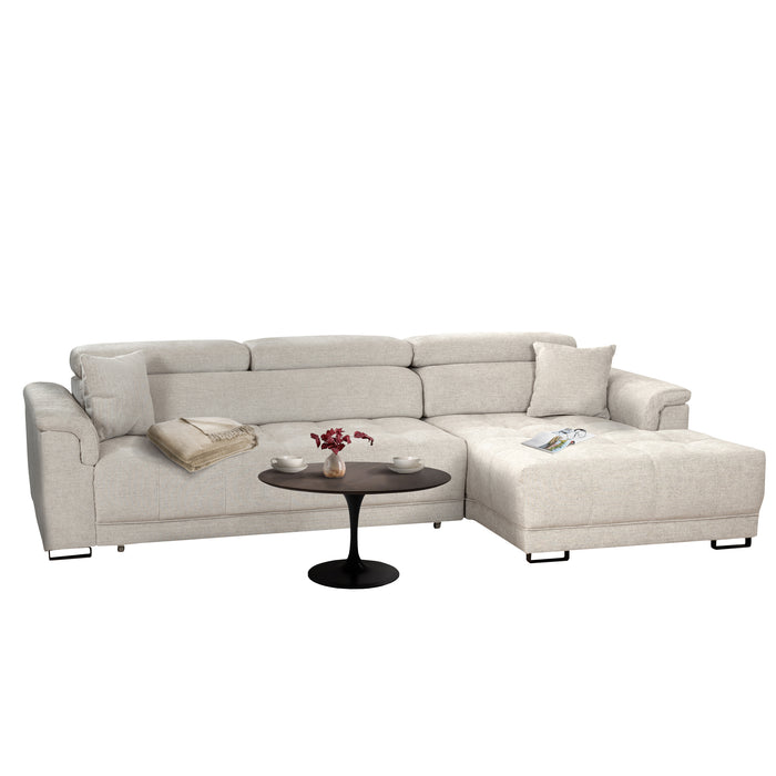 Hoeksalon Benevento met elektrische relax