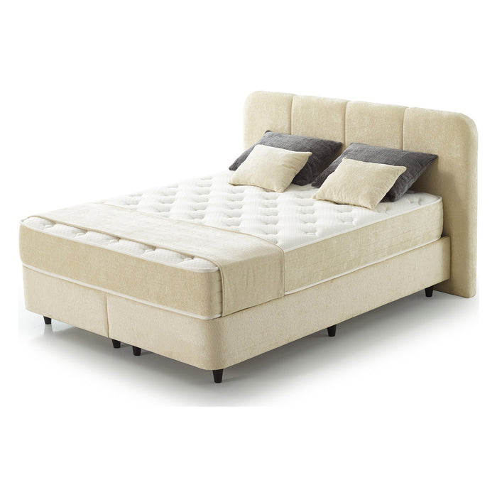 Boxspring Meva met matras en opbergruimte inbegrepen