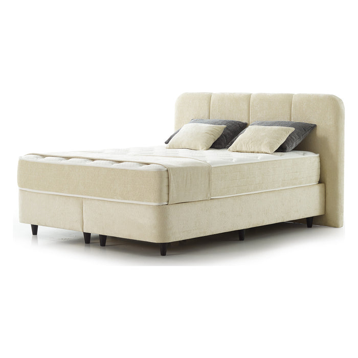 Boxspring Meva met matras en opbergruimte inbegrepen