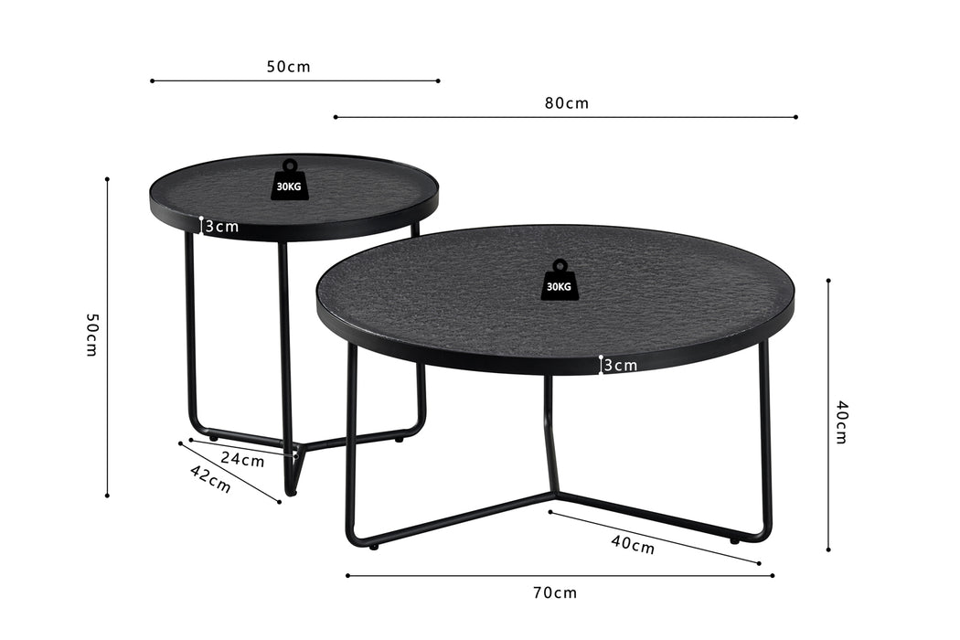 Salontafel set Melie